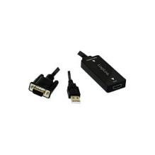 Logilink Konverter VGA m. Audio zu HDMI konform m.High Spee