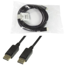 Logilink DisplayPort-Kabel. DP / M zu DP / M. 4K / 60 Hz. schw. 5m