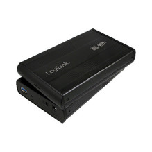 8cm SATA USB3 LogiLink juoda