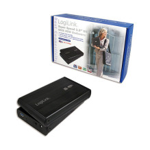 8cm SATA USB3 LogiLink juoda