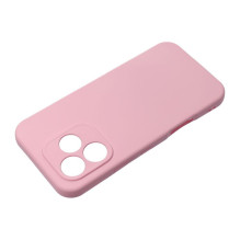 Silikoninis dėklas, skirtas Honor 600 LITE, miltelinės rožinės spalvos