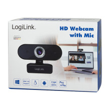 LogiLink HD USB su mikrofonu 1280x720 LogiLink HD USB su mikrofonu 1280x720