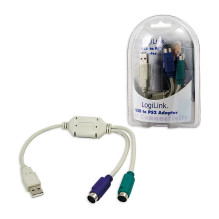 Adapter USB - PS / 2 2x...