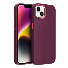 Case for iPhone 17 Pro Max / 18 Pro Max Frame dark cherry Case for iPhone 17 Pro Max / 18 Pro Max Frame dark cherry