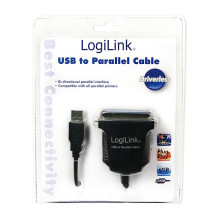 LogiLink AU0003C parallel cable LogiLink AU0003C parallel cable