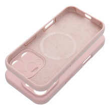 Case for iPhone 17 Pro Max / 18 Pro Max (low camera edge) Silicone 2mm (camera protection) compatible with MagSafe powde