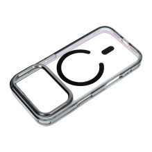 „iPhone 17 Pro Max / 18 Pro Max“ korpusas, skaidrus hibridinis Mag, suderinamas su „MagSafe“, juodas „iPhone 17 Pro Max / 18 Pro Max“ korpusas, skaidrus hibridinis Mag, suderinamas su „MagSafe“, juodas