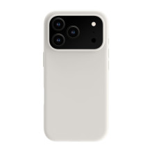 Evelatus Apple iPhone 18 Pro Premium Magsafe Soft Touch Silicone Case Silver