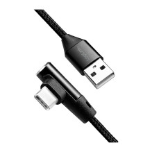 Logilink USB 2.0 to USB-C connector (90° angled) 0,3m