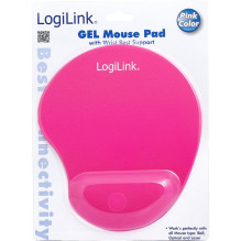 Mauspad LogiLink Silcon Wrist pink Mauspad LogiLink Silcon Wrist pink