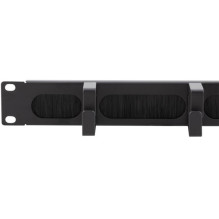 Kabelführungspanel 19" 1HE mit 4 Stahlbügel Black LogiLink Kabelführungspanel 19" 1HE mit 4 Stahlbügel Black LogiLink