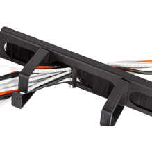 Kabelführungspanel 19" 1HE mit 4 Stahlbügel Black LogiLink Kabelführungspanel 19" 1HE mit 4 Stahlbügel Black LogiLink