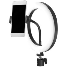 Logilink Smartphone-Ringlicht. DM 20cm. 1.8m Kabel Logilink Smartphone-Ringlicht. DM 20cm. 1.8m Kabel