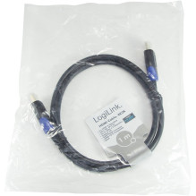 Logilink HDMI-Kabel Ethernet High Speed. 4K2K / 60Hz.1.00m sw. bulk Logilink HDMI-Kabel Ethernet High Speed. 4K2K / 60Hz.1.00m sw. bulk