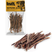 BULT Džiovintos kiaulienos žarnos - šunų skanėstas - 100 g