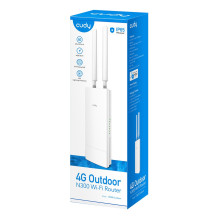 Cudy LT400 wireless router Fast Ethernet Single-band (2.4 GHz) 4G White