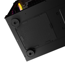 Logic ARYA ARGB MINIDI USB 3.0 dėklas, juodas Logic ARYA ARGB MINIDI USB 3.0 dėklas, juodas