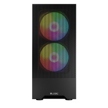 Logic ARYA ARGB MINIDI USB 3.0 dėklas, juodas Logic ARYA ARGB MINIDI USB 3.0 dėklas, juodas