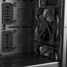 „Modecom Oberon Pro Midi Tower“ korpusas, juodas „Modecom Oberon Pro Midi Tower“ korpusas, juodas