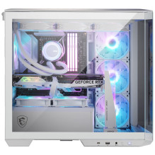 MSI MAG PANO M100R PZ mikro bokštelis baltas MSI MAG PANO M100R PZ mikro bokštelis baltas
