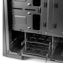 Kompiuterio korpusas Modecom Oberon Pro Midi-Tower, juodas