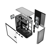 MODECOM Vulkanas Vulkanas AQ300 ARGB Midi Black MODECOM Vulkanas Vulkanas AQ300 ARGB Midi Black