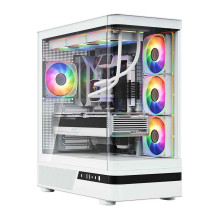 MODECOM Volcano Volcano AQ100 ARGB Midi White MODECOM Volcano Volcano AQ100 ARGB Midi White