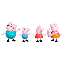 Figūrėlių rinkinys Hasbro Peppa Pig Family, 7.5 cm, 5 vnt Figūrėlių rinkinys Hasbro Peppa Pig Family, 7.5 cm, 5 vnt