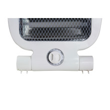 Esperanza EHH009 elektrinis kvarcinis šildytuvas 400W / 800W baltas