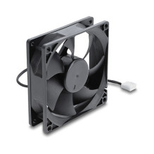Delock Axiallüfter 48 V DC, 92 x 92 x 25 mm mit 4 Pin PWM Lüfteranschluss schwarz Delock Axiallüfter 48 V DC, 92 x 92 x 25 mm mit 4 Pin PWM Lüfteranschluss schwarz