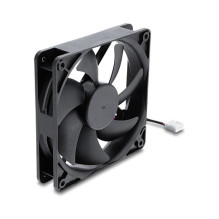 Delock Axiallüfter 48 V DC, 120 x 120 x 25 mm mit 4 Pin PWM Lüfteranschluss schwarz Delock Axiallüfter 48 V DC, 120 x 120 x 25 mm mit 4 Pin PWM Lüfteranschluss schwarz