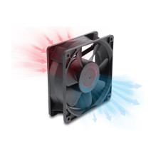 Delock Axiallüfter 48 V DC, 120 x 120 x 38 mm mit 4 Pin PWM Lüfteranschluss schwarz Delock Axiallüfter 48 V DC, 120 x 120 x 38 mm mit 4 Pin PWM Lüfteranschluss schwarz