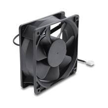 Delock Axiallüfter 48 V DC, 120 x 120 x 38 mm mit 4 Pin PWM Lüfteranschluss schwarz Delock Axiallüfter 48 V DC, 120 x 120 x 38 mm mit 4 Pin PWM Lüfteranschluss schwarz