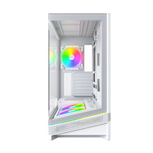 Case, MONTECH, ATX / micro ATX / Mini-ITX / BTF, White, MONTECH SKY 3 (W), SKY3(W)