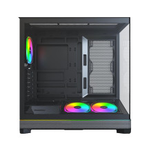 Case, MONTECH, ATX / micro ATX / Mini-ITX / BTF, Black, MONTECH SKY 3 (B), SKY3(B)