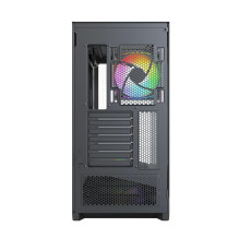 Case, MONTECH, ATX / micro ATX / Mini-ITX / BTF, Black, MONTECH SKY 3 (B), SKY3(B)