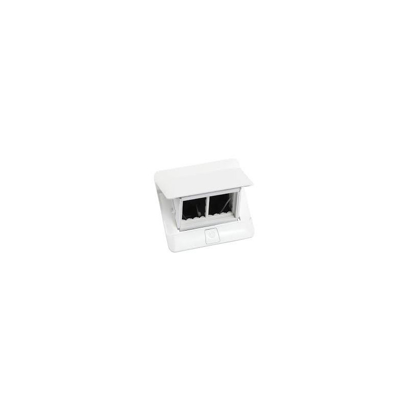 Įleidžiama modulinė dėžutė 4 mod. Legrand 654001 (metalinė, balta)