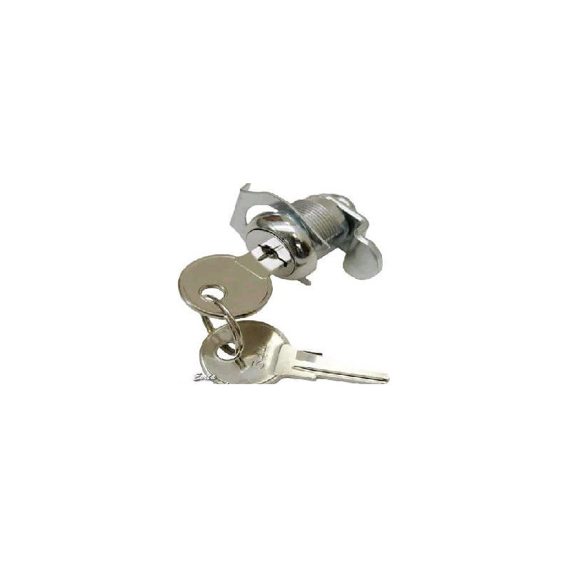 Lock for the security control panel housing