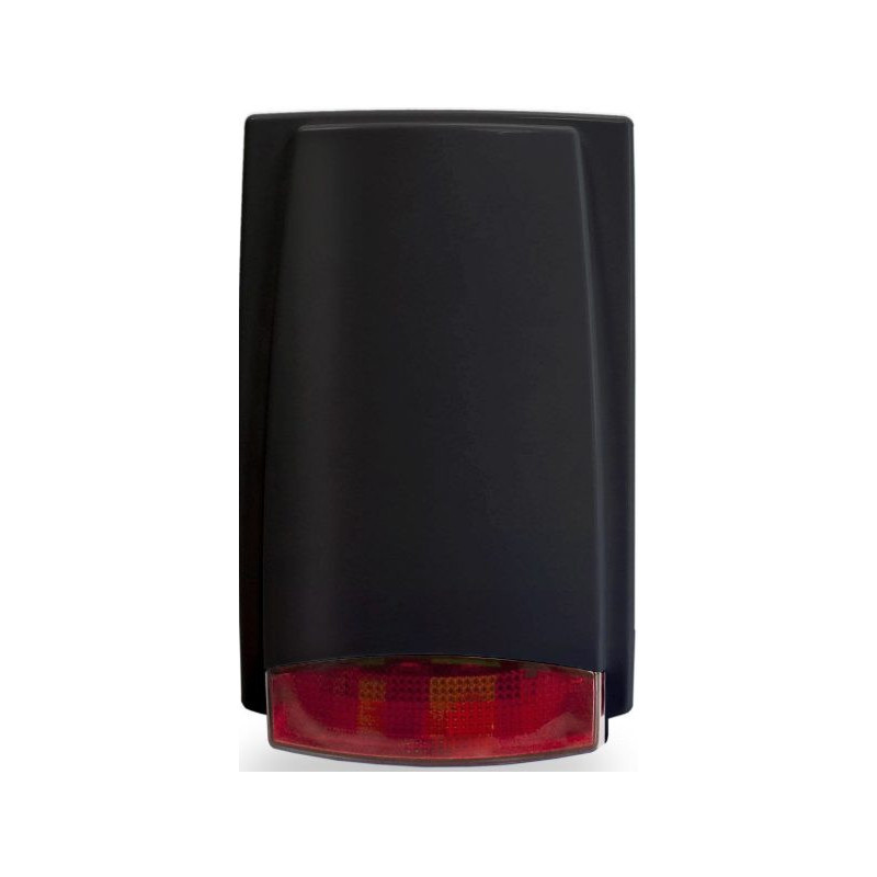 Outdoor security siren MR300RL (red, black housing, without battery)