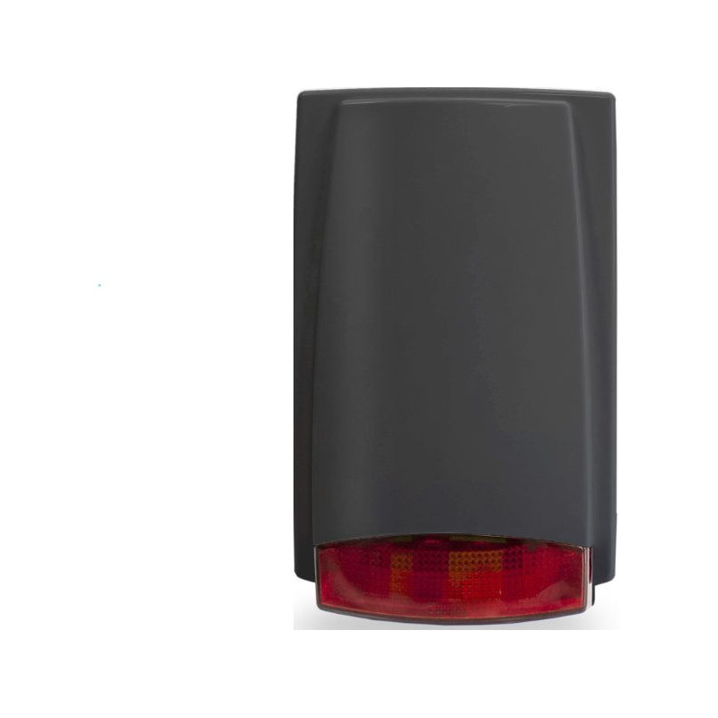 Outdoor security siren MR300RL (red, gray housing, without battery)