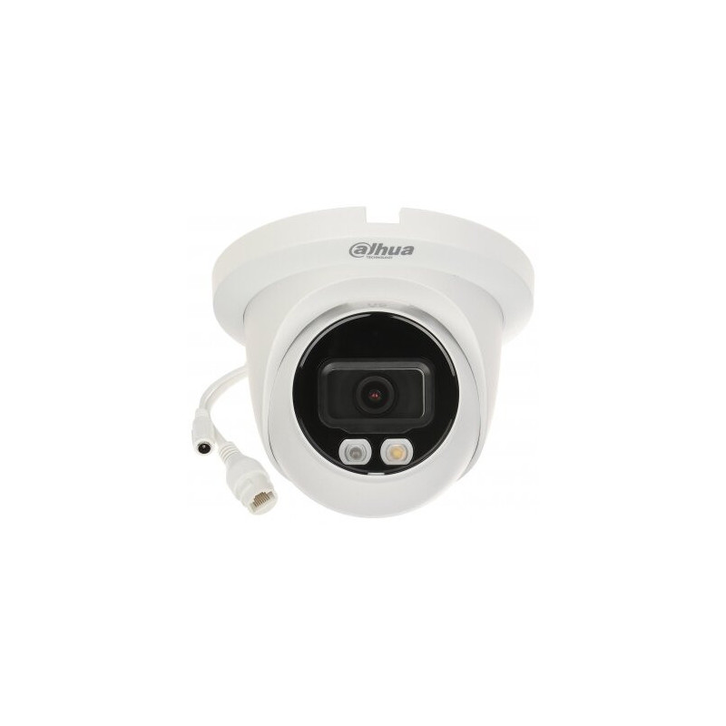 Dahua Dome IPC-HDW2849TM-S-IL-0280B F2.8 (Balta, 8MP, ~111°, IR+balta šviesa 30m, IP67)