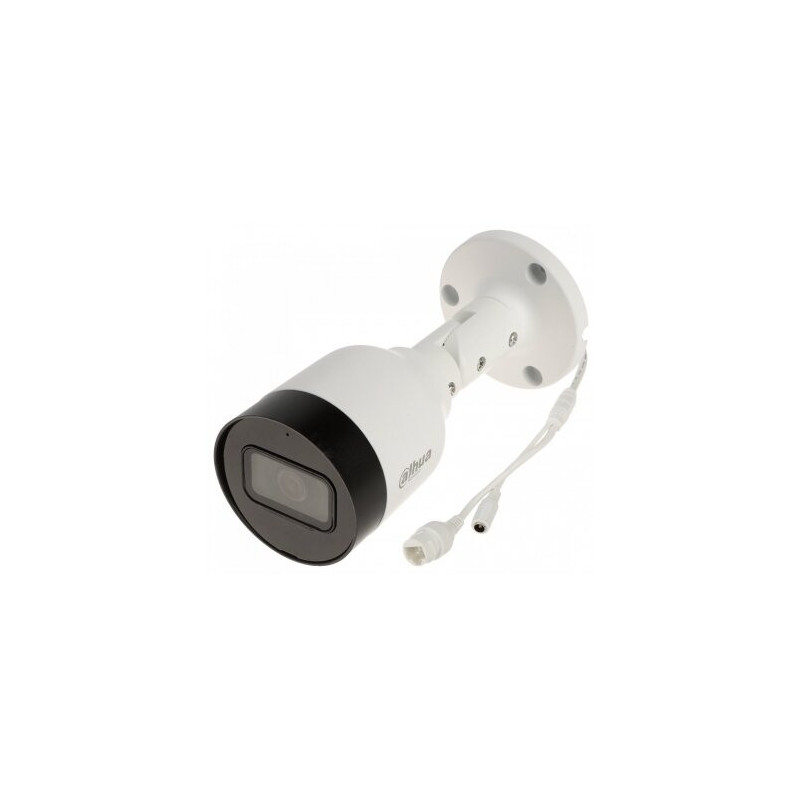 Dahua Bullet IPC-HFW1530S-0280B-S6 F2.8 (Balta, 5MP, ~106°, IR+balta šviesa 30m, IP67)