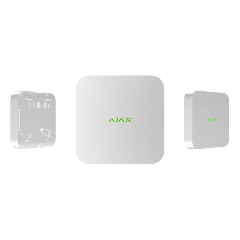 Ajax NVR HAC 134500.122.WH (white, 8 channels, HDMI, 2xUSB, H.265, HDD up to 16TB)