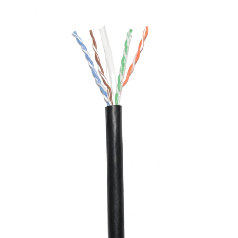 UTP kabelis Schnur CAT5e (500m) (PVC, PE, Eca, lauko)