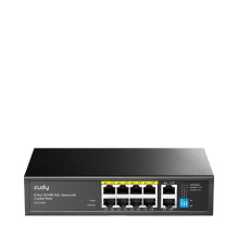 8-port switch CUDY FS1010P...