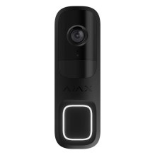 Telefonspynės iškvietimo modulis Ajax Doorbell (Juoda)