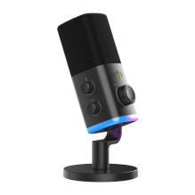 Mikrofonas - Fifine AM9 Dinaminis USB / XLR Juodas Mikrofonas - Fifine AM9 Dinaminis USB / XLR Juodas