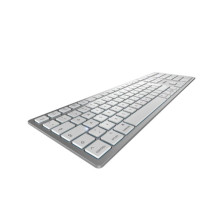 Klaviatūra - Cherry KW 9100 SLIM Belaidė Klaviatūra DE Balta Klaviatūra - Cherry KW 9100 SLIM Belaidė Klaviatūra DE Balta