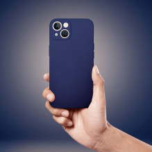 iPhone 17 Pro Max / 18 Pro Max dėklas, minkštas, tamsiai mėlynas iPhone 17 Pro Max / 18 Pro Max dėklas, minkštas, tamsiai mėlynas