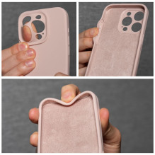 Case for iPhone 17 Pro Max / 18 Pro Max (low camera edge) Silicone 2mm (camera protection) compatible with MagSafe powde